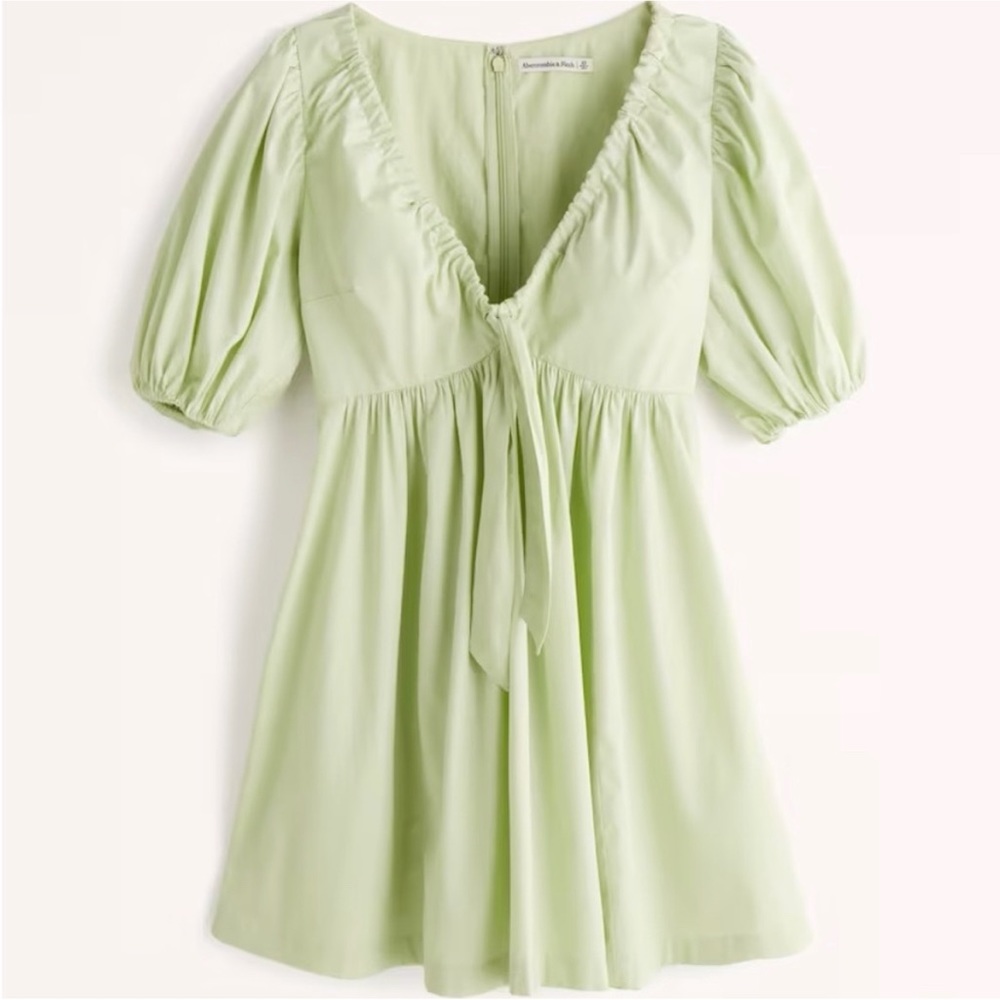 Abercrombie and Fitch puff sleeve mini dress